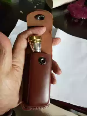 Leather trumpet mouth bag size mouth bag leather mouth bag