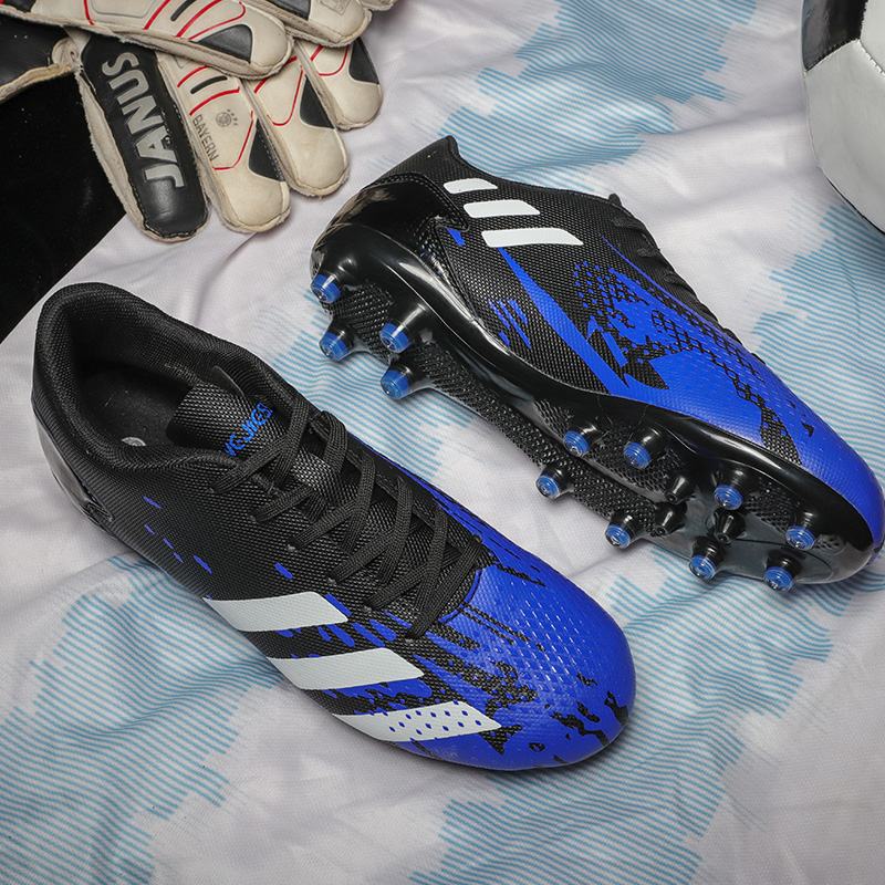 Soccer shoes Men's Messi Broken Nails Child Falcon Adult Sports Training Shoes Man Grass Cro AG Long Nail Elementary School Kids