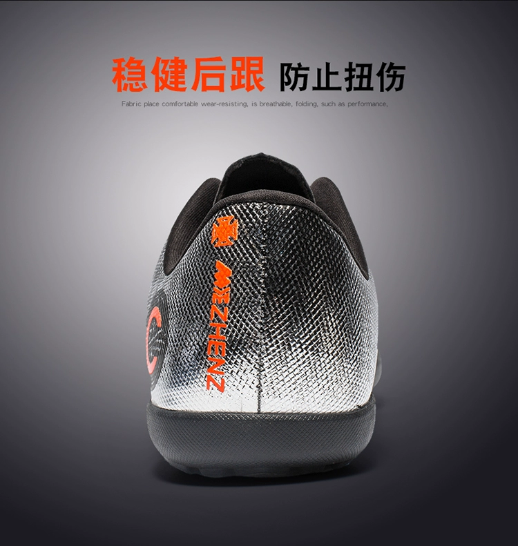 Giày bóng đá C Luo CR7 bị hỏng Đinh sát thủ 12 các hãng giày đá bóng sân cỏ nhân tạo