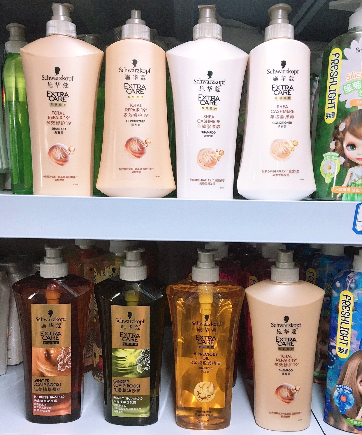 Transport loss Pick up drain Schwaffo shampoo Multi-effect cashmere grease 8 gold shampoo 600ml new date 2024 SEND HEAD