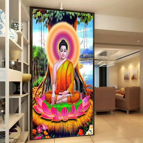 青飞 Точная индокитай Сакьямуни Новая версия креста -штифта в юго -восточном стиле, картина ручной работы ручной работы, нефинансируемые продукты