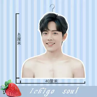 Chen Qingling Xiao Zhan star hanger humanoid character with the same avatar surrounding the girl's day gift customization