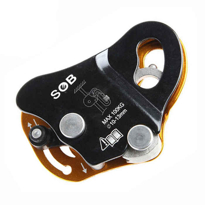 Climbing Climbing climbing Climbing Climbing climbing descending Anti-fall protector Safe two-gear self-locking grip rope stop falling