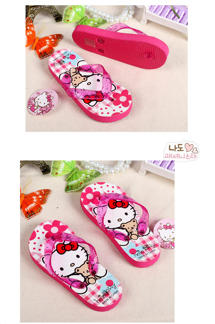 Pantoufles enfants en autre pour été - semelle mousse - Ref 986151 Image 11