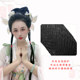 Wig bag bald music cushion hair bag ancient costume wig croissant ancient style children's hair bun Tang style face-hugging Hanfu hair bag