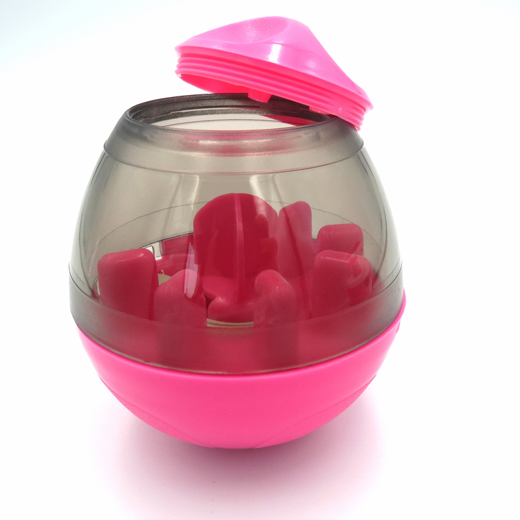 Chó bị rò rỉ thực phẩm bóng đồ chơi Tha Mồi Vàng Tipping thiết bị Tumbler Ăn Dog Cat Câu Đố Thực Phẩm Untidy Slow Food đồ chơi cho chó gặm