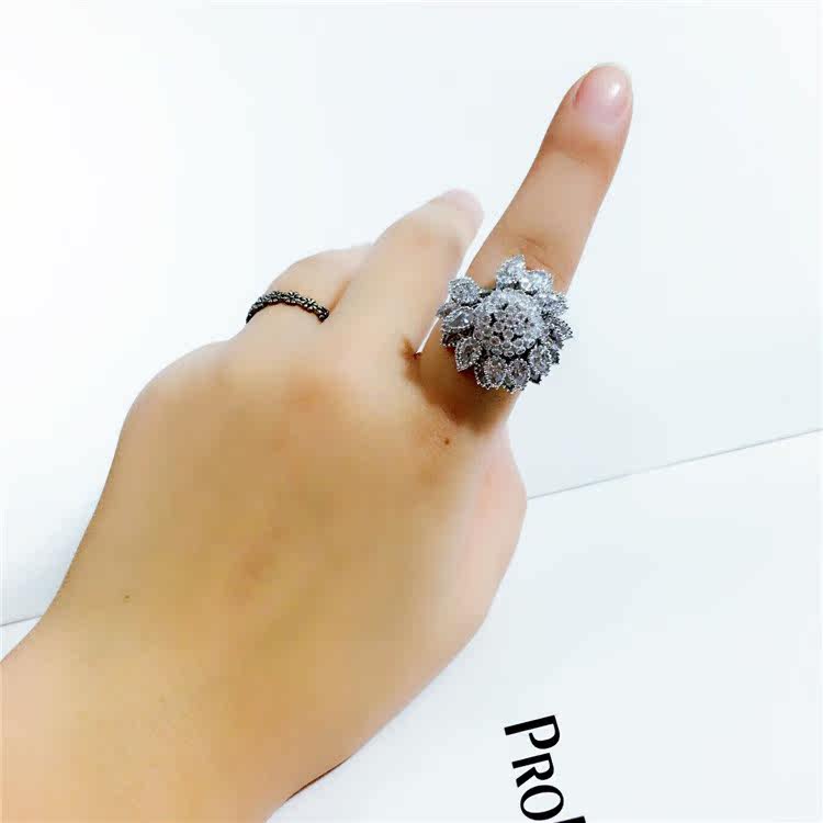 Bague Femme OTHER   en Zircon naturel - Ref 3087472 Image 9