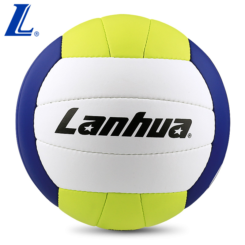 Lanhua Lanhua Bóng chuyền năm sao HU280 Bóng chuyền bãi biển tuyển sinh Học sinh số 5 PU Tay khâu thi đấu Bóng đào tạo 	lưới bóng chuyền bãi biển