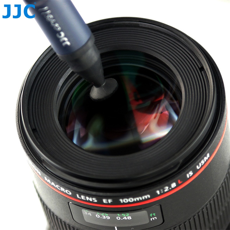 Bút ống kính JJC Canon Nikon Sony Fuji micro DSLR bảo trì máy ảnh làm sạch bột than hoạt tính Đầu carbon với túi lưu trữ với ống kính bằng vải công cụ loại bỏ bụi kỹ thuật số - Phụ kiện máy ảnh DSLR / đơn ốp lưng ipad mini 4