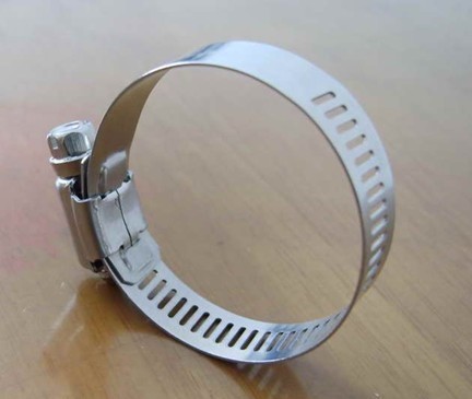 Stainless steel throat hoop 213-235mm pipe clamp pipe clamp clamp clamp hoop