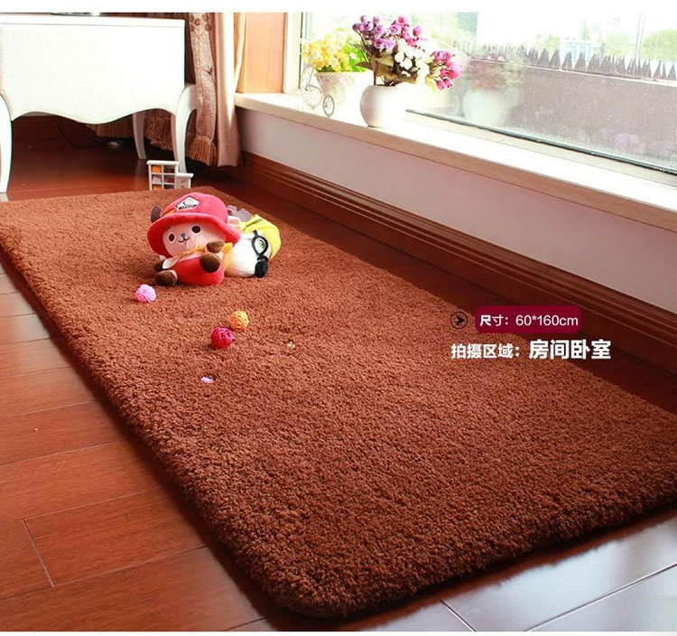 Mật mã dày da lộn phòng khách thảm phòng ngủ phòng tắm chống trượt mat nhà bếp thấm sàn thảm nhà sàn