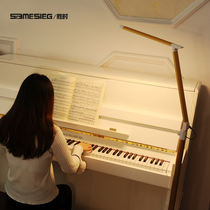 Piano light Sheet music light Piano special floor lamp Eye protection table lamp Guzheng led study reading remote control vertical lamp