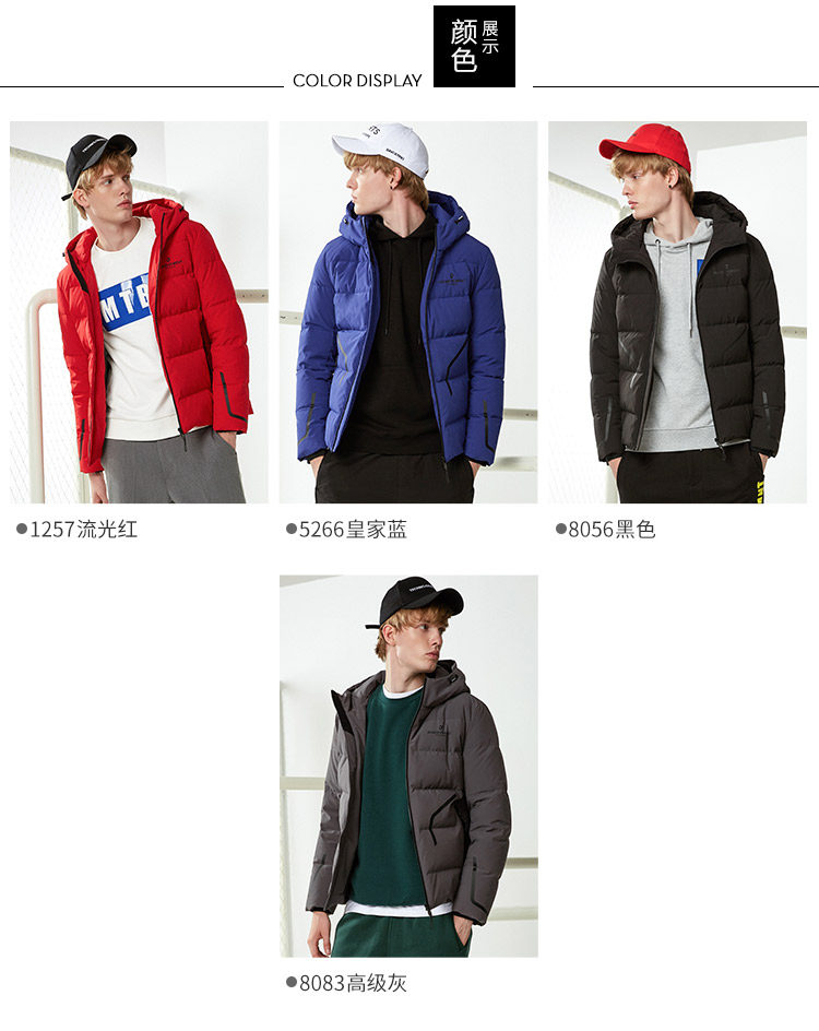 Blouson homme BOSIDENG    en Polyester - Ref 3121105 Image 15