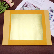 Chaoshan Area Festival Daily Necessities Tradition For Buddha Items Old Money Paper Gold Board Handmade Positive Tin Foil Printing Gold Chart