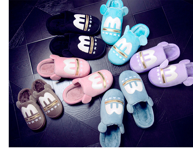 Pantoufles enfants en suède pour hiver - Ref 986593 Image 27