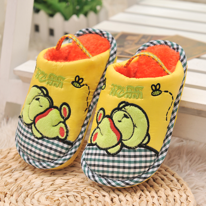 Chaussons enfants en suède - semelle fond composite - Ref 1025157 Image 16