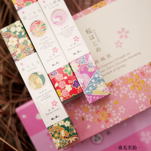 Melon Meow Incense New Year Spring Limited Qingchun Moe Cherry Blossoms Cherry Blossoms First Cherry Blossoms Spot Gift Box