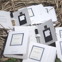 Original test tube sample Van Cleef Arpels Salon Collection series Moonlight wide Amber Empire