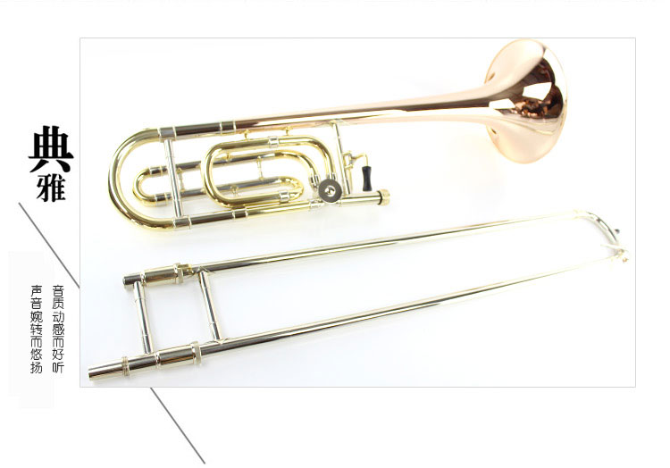 Hoa Kỳ Baja 36BO B F Điều chỉnh Điều chỉnh Nhạc cụ Alto Trombone Nhạc cụ Đồng Phosphor Mỹ - Nhạc cụ phương Tây đàn nguyệt cầm
