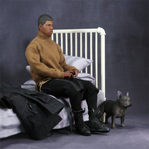 Spot special price FEELWOTOYS 1 6 doll scene FW005 metal single bed iron bed quilt set