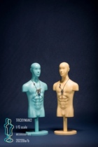 Pick up single Trickyman12 New product 1 6 Soldiers All Metal Necklace Model Chest Like Suit