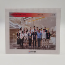 High-end three-dimensional grain acrylic State corporate photo frame customized pendulum table companion courtesy factory Huawei