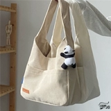 Брендовая японская демисезонная универсальная вместительная и большая сумка на одно плечо, Южная Корея