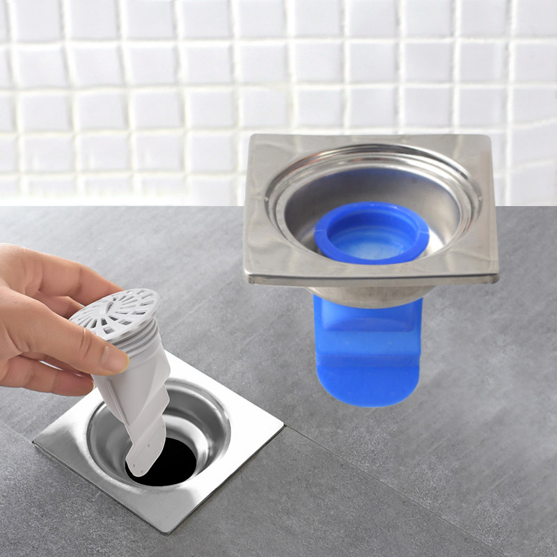 Floor drain Deodorant Ring Deodorant Core Sewer Deodorizer Cosmetic room Washing machine sealing ring anti-bug silica gel floor drain core