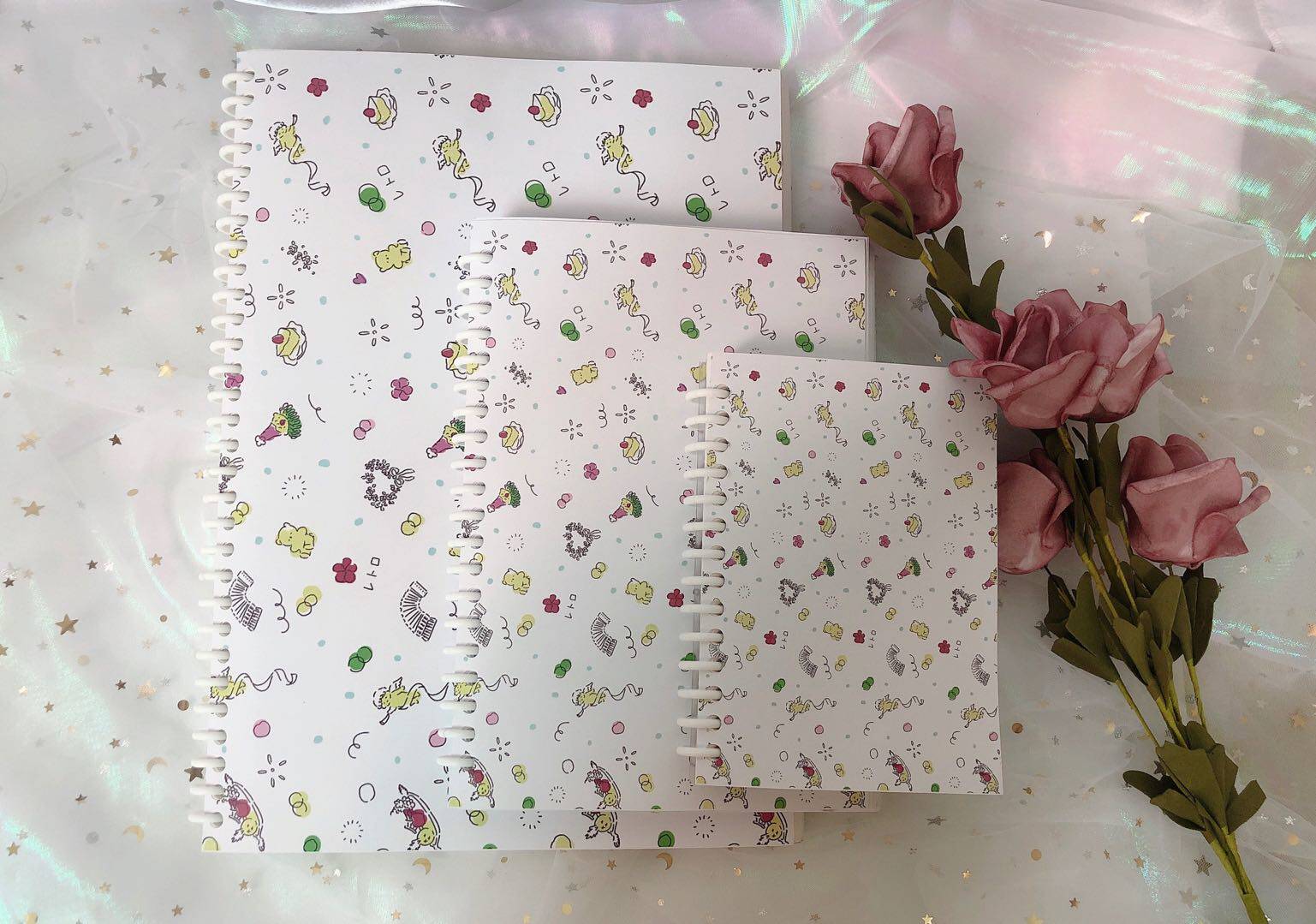 Loose-leaf release on paper Double-sided release paper A4A5A6 and paper tape storage book illustrated booklet