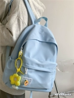 Светло -голубой плюс маленькие желтые цветы