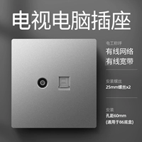 Серый телевизионный компьютер