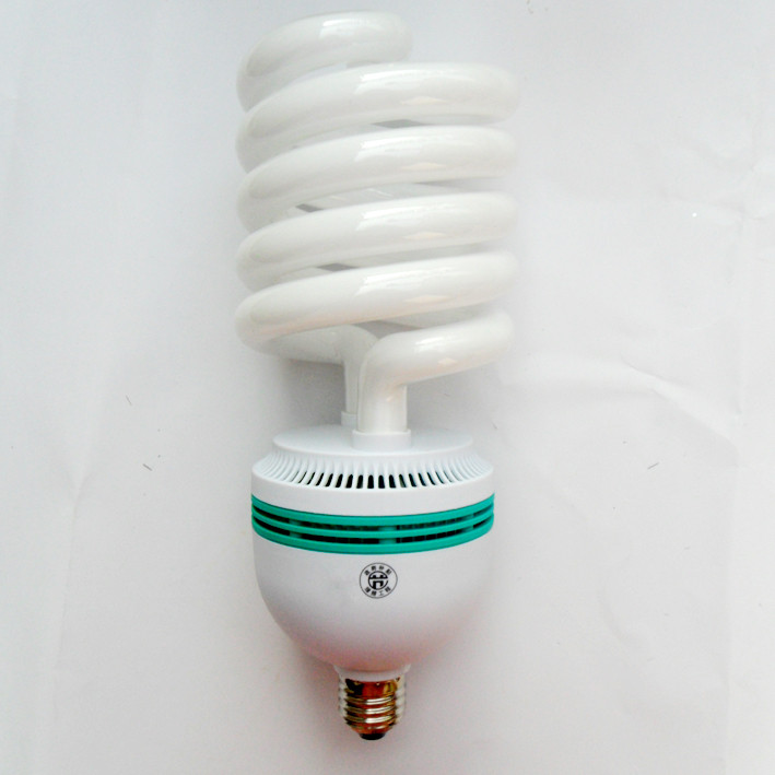 Foshan lighting energy-saving bulb spiral E27 screw Foshan energy-saving lamp 13w35w55W85w three-color thread