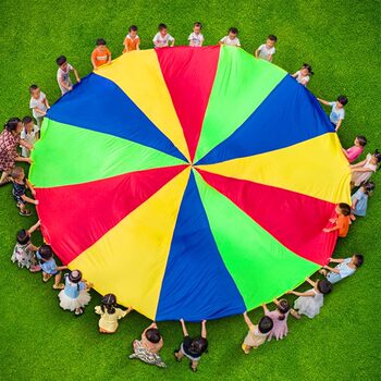 Kindergarten whack-a-mole rainbow umbrella children's outdoor early education sensory training game teaching aids sporting goods equipment