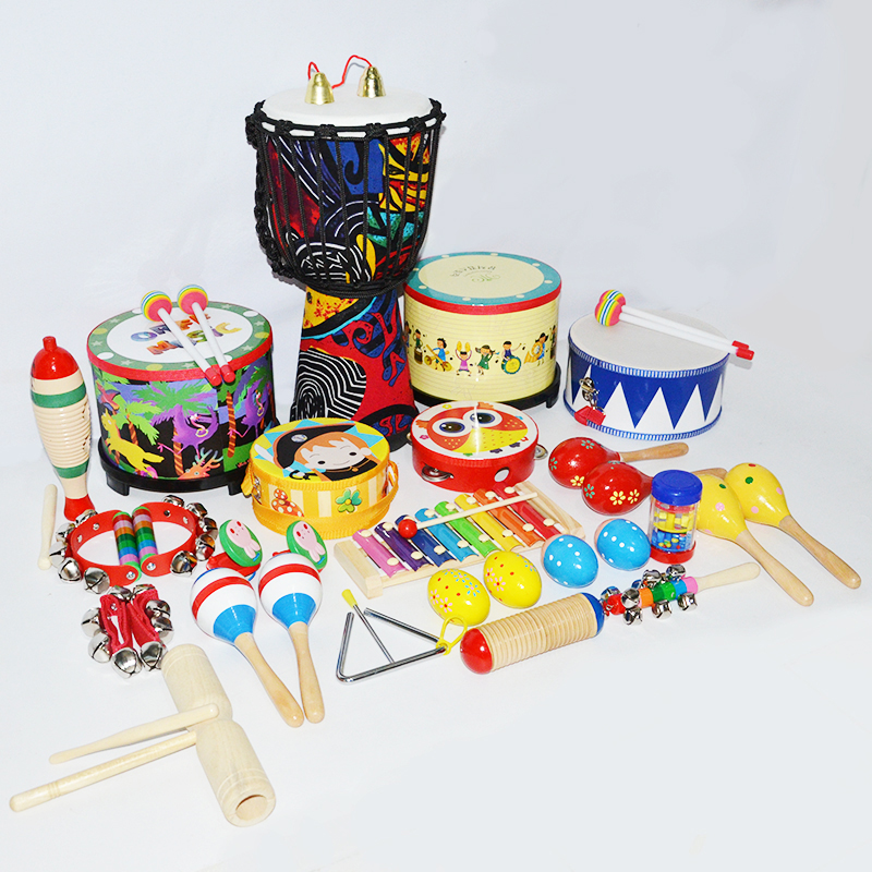 Orf Percussion Instrument Kindergarten Premature Education Sixty One Children's Day Gift Toys Africa Drum Package Classroom