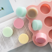 Love Soap Workshop Jiulian cylindrical mold handmade DIY soap silicone mold chocolate silicone mold about 30 grams of soap