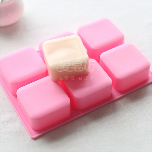 Квадратное мыло ручной работы, китайская силиконовая форма, новая коллекция, DIY