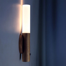 Good stick free of installation of induction wall lamp rechargeable building Road bookshelf corridor Xuanguan headboard bed Next night light solid wood quality