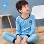 Đồ lót bé trai lớn 12-15 tuổi Đồ ngủ bé trai mùa thu cotton mùa xuân trẻ em phù hợp với mùa thu 2018 đồ bộ mặc nhà cho bé