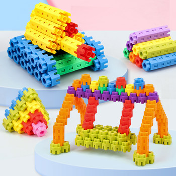 Educational hexagonal assembly toys for 6-year-old girls