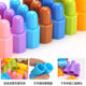 Children's educational assembly large bullet building blocks 3-6 years old kindergarten boys and girls plastic puzzle desktop toys