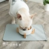 Hush pet placemat silicone placemat mèo và chó chống giật gân pad thức ăn có thể được đặt inox chậu chó - Cat / Dog hàng ngày Neccessities