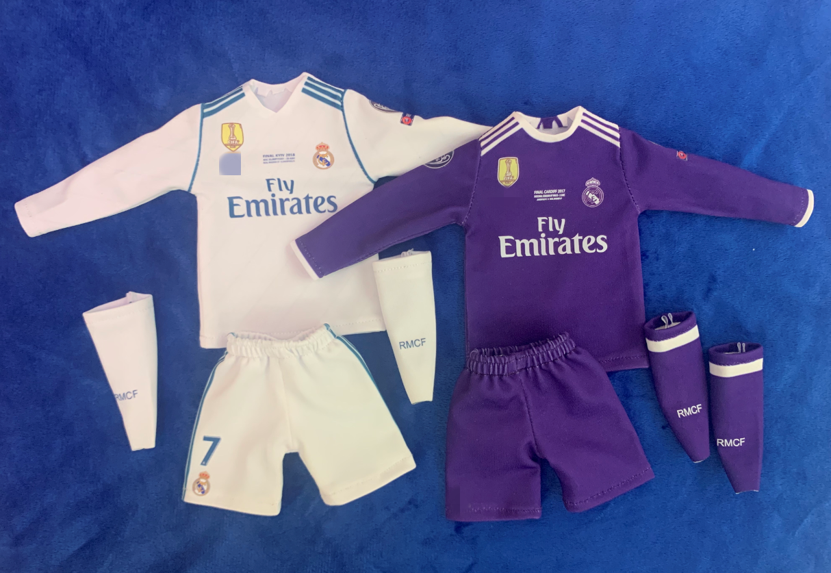 Домашняя майка 1/6 совместимая с ZCWO серии Real Madrid