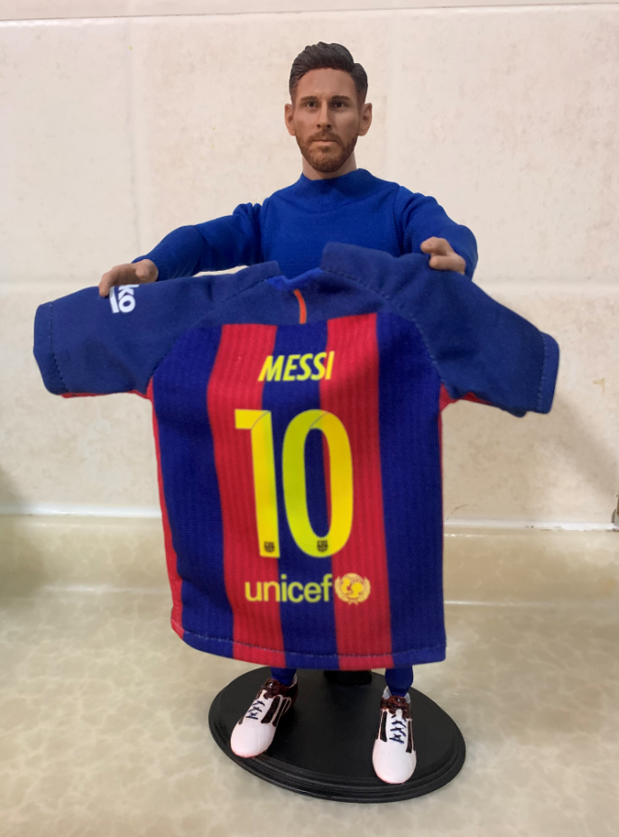 Self -made 1/6 compatible ZCWO Messa Barcelona 16 17 season home jersey Neymar Suarez Xiaobai
