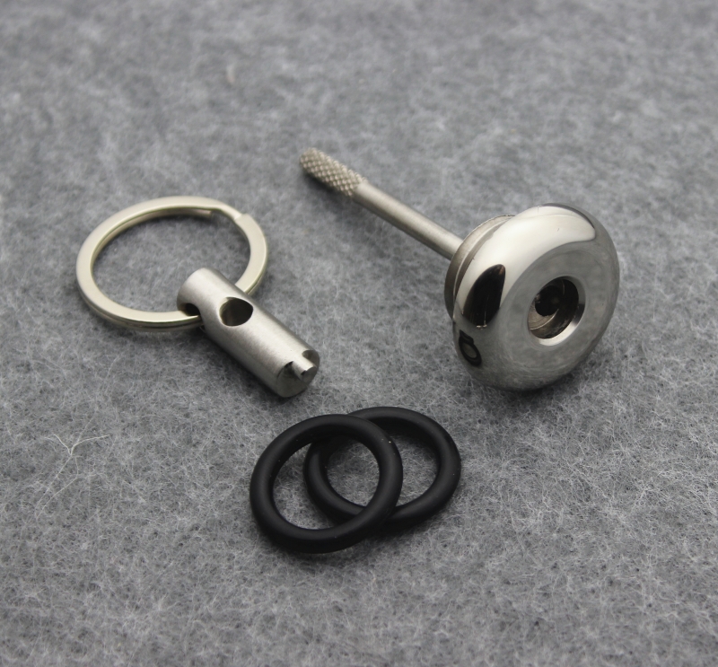 KCC150 modified oil ruler anti-theft oil cover Safety oil cover stainless steel refueling port screw