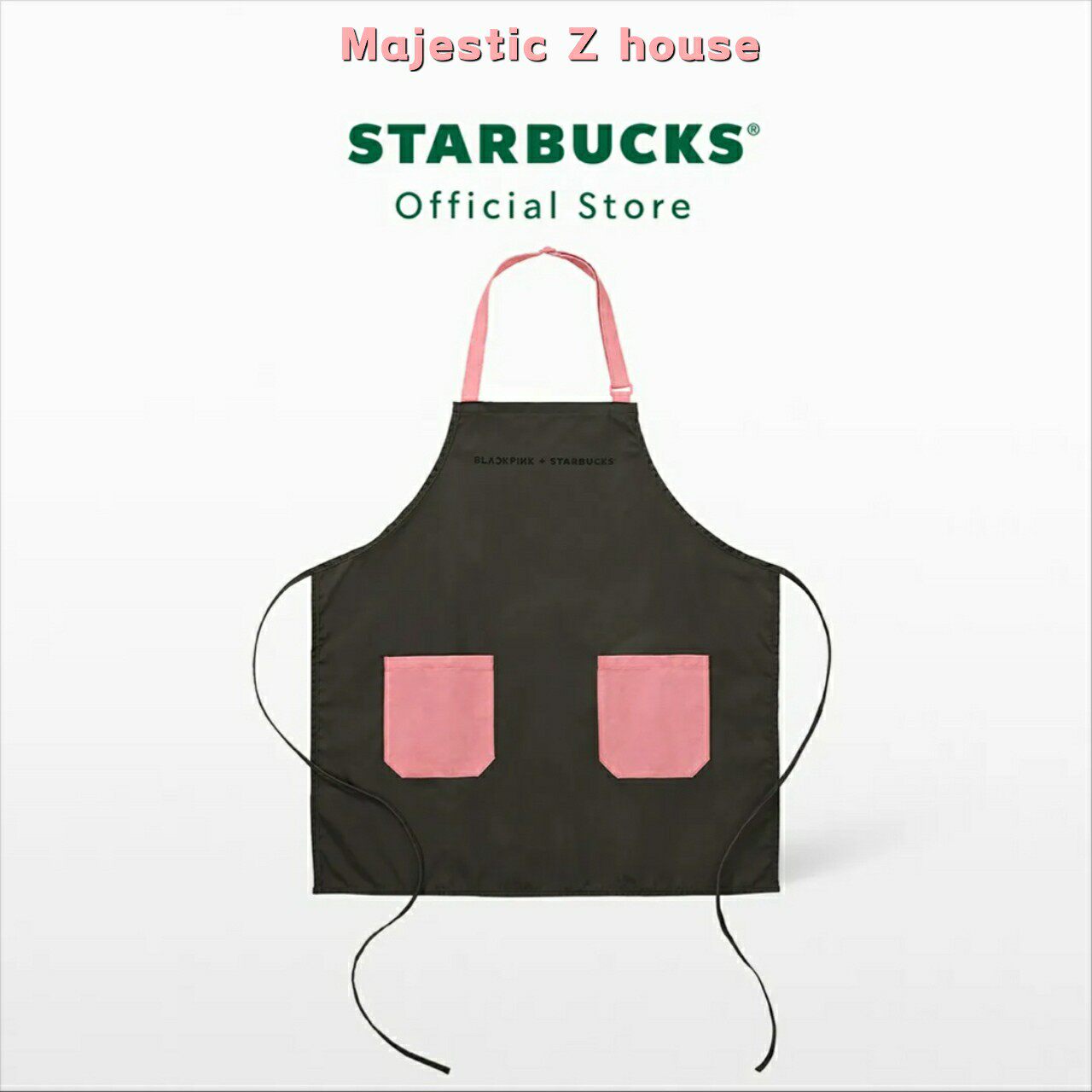 BLACKPINK Starbucks コラボ　エプロン Starbucks x BLACKPINK Limited Edition Tote Bag - Lisa Model | eBay