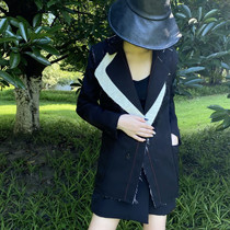 SAKUYA Dark Hills Bendazzle Small crowddesign cdg Ming Line Collision Color Deconstruction mm6 Show Suit Jacket