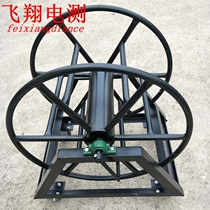 Customized all kinds of cable car thick cable winding car large cable reel cable rack winding frame large cable reel