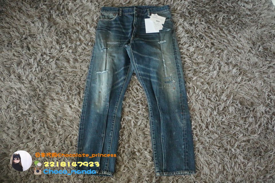 パンツ visvim JOURNEYMAN PANTS TACKED DMGD-27 VISVIM(ビズビム) JOURNEYMAN PANTS TACKED DMGD デニムパンツ