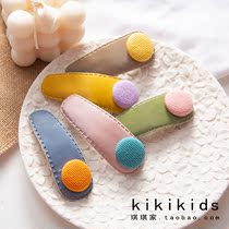 South Koreas new cute children hairclip pair solid color bbclip combination parent-child mother and daughter Series side clip banghai clip