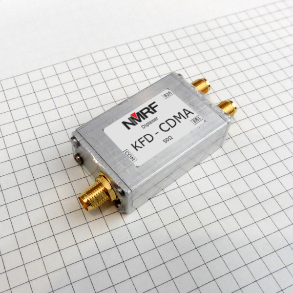 836 881MHzLTE BAND5 CDMA800 CDMA800 ceramic medium duplex filter SMA connector